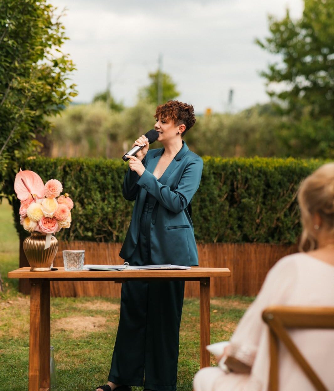 Traurednerin bei einer Freien Trauung in Frankfurt